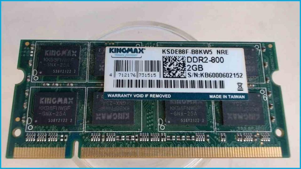 2GB DDR2 memory Ram Kingmax DDR2-800 SODIMM IBM ThinkPad T60p 8742