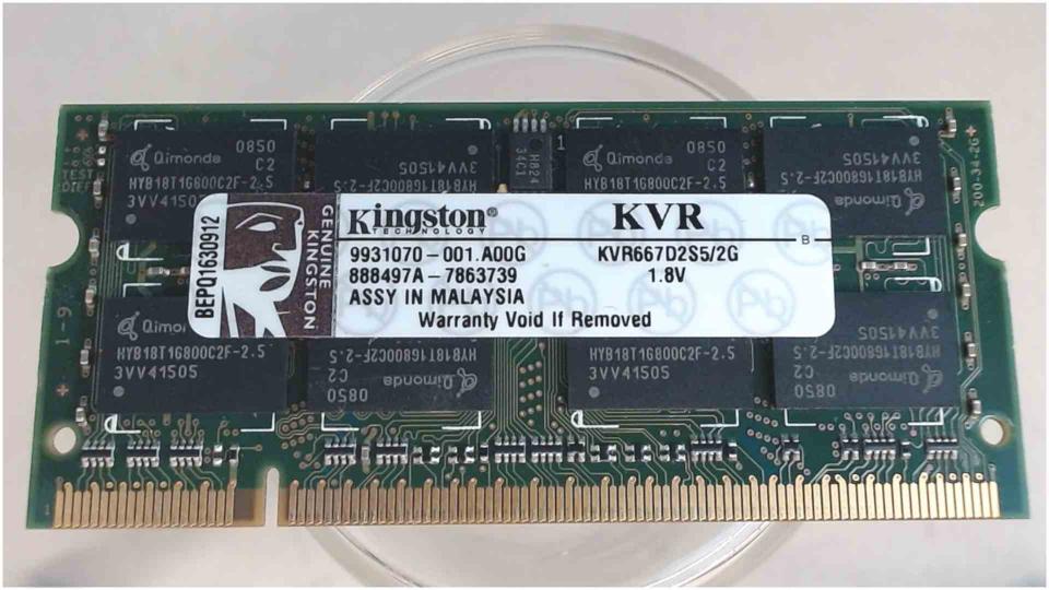 2GB DDR2 memory Ram Kingston PC2-5300 667 Celsius H240 WB2