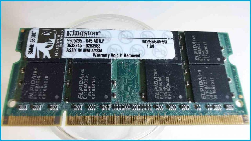 2GB DDR2 memory Ram Kingston PC2-5300 Thinkpad T61 -3