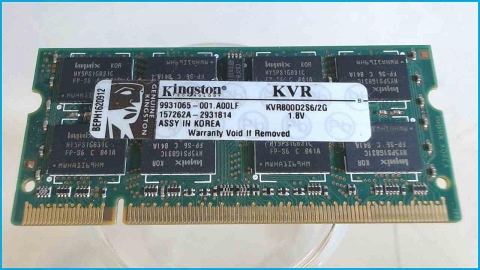 2GB DDR2 memory Ram Kingston PC2-6400 Dell XPS M1710 PP05XB