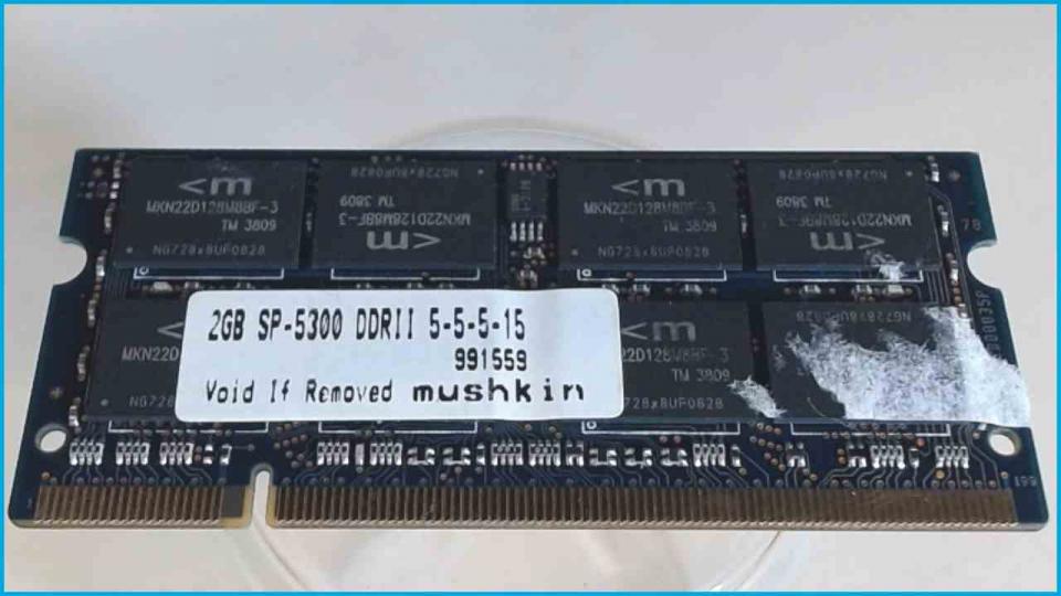 2GB DDR2 memory Ram Mushkin SP-5300 5-5-5-15 Asus A7J