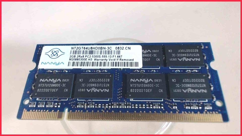 2GB DDR2 memory Ram Nanya PC2-5300S Acer Aspire 6530G ZK3 -4
