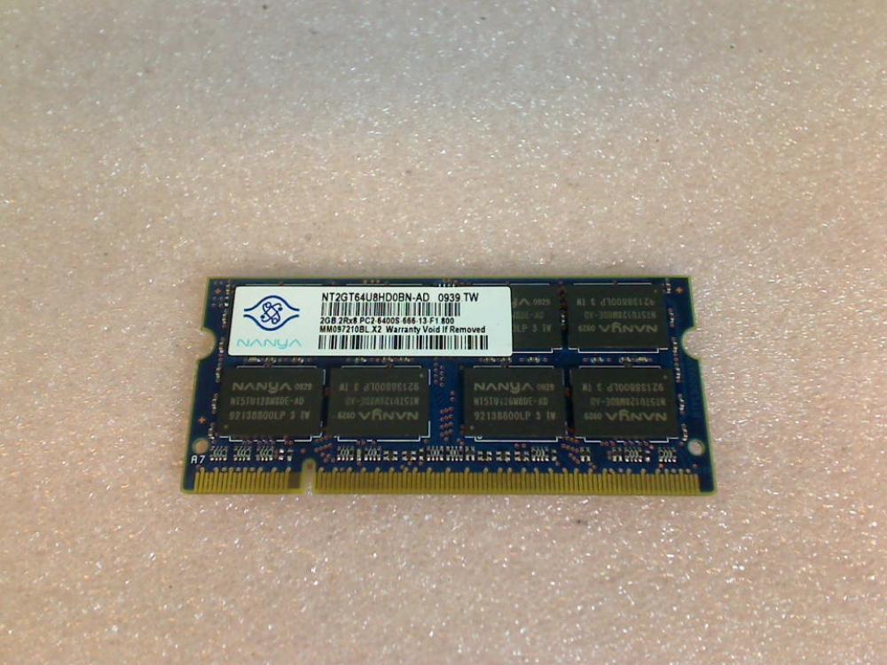 2GB DDR2 memory Ram Nanya PC2-6400S Asus K50AF