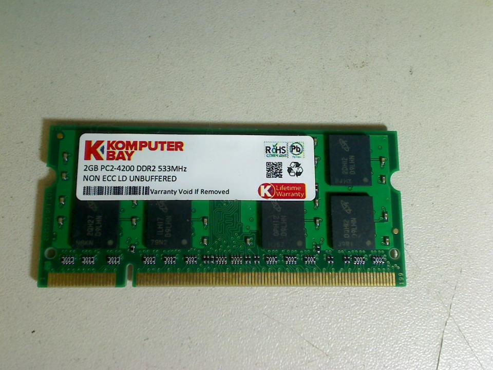 2GB DDR2 memory Ram PC2-4200 533MHz TravelMate 5720G