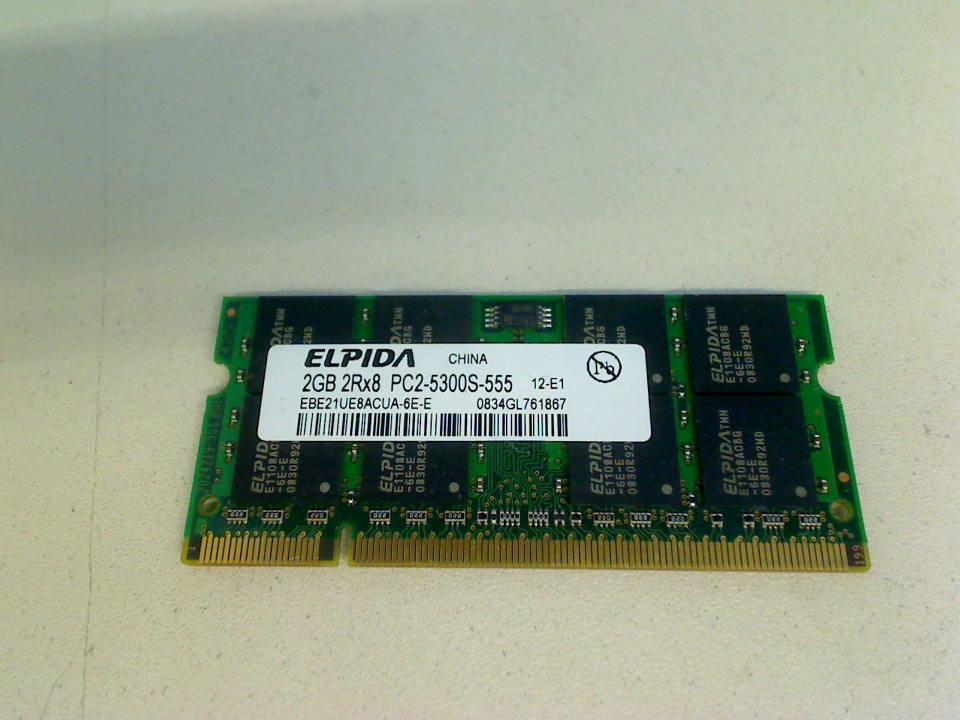 2GB DDR2 memory Ram PC2-5300S-555 0834GL761867 Aspire 6930 ZK2