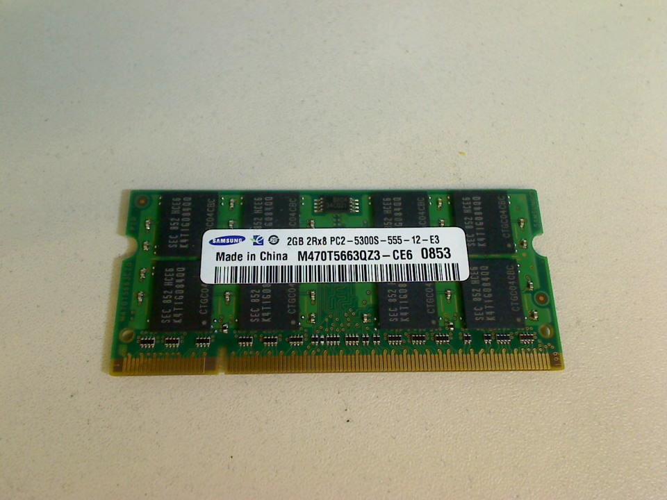 2GB DDR2 memory Ram PC2-5300S-555-12-E3 Acer Aspire 7530 ZY5