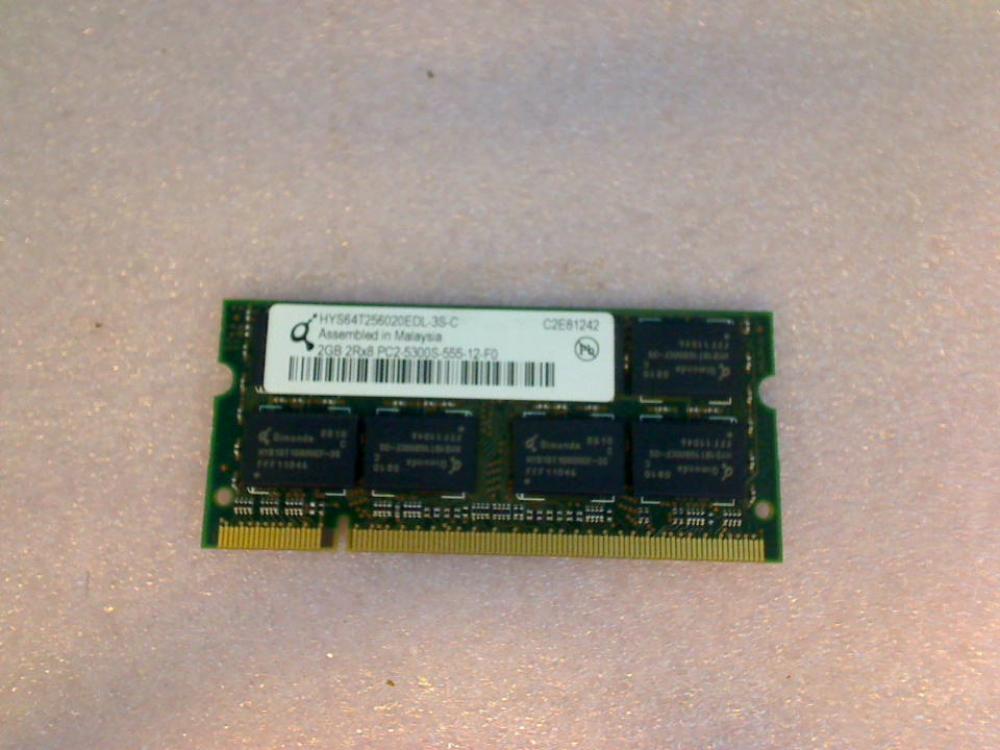 2GB DDR2 memory Ram PC2-5300S-555-12-FD Sony VGN-SZ770N PCG-6W1L