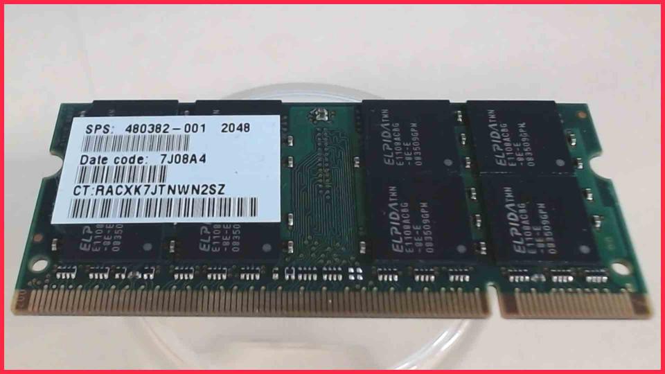 2GB DDR2 memory Ram PC2-6400S-666 12-E1 HP Pavilion DV7 dv7-1105eg