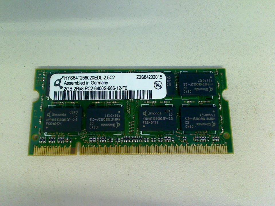 2GB DDR2 memory Ram PC2-6400S-666-12-F0 Sony Vaio VGN-NS21M PCG-7154M