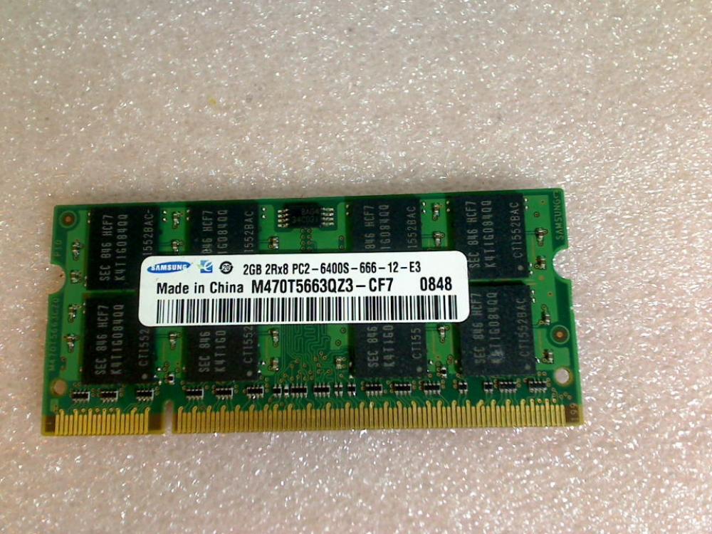 2GB DDR2 memory Ram PC2-6400S Samsung Dell Vostro 1520 PP36L