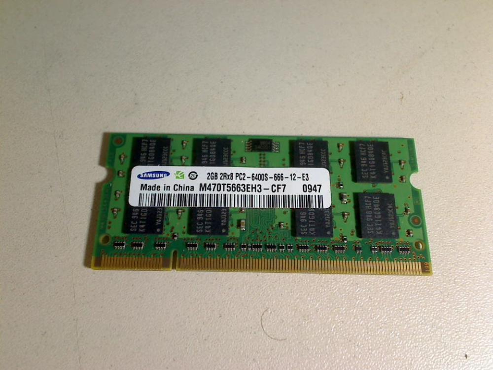 2GB DDR2 memory Ram PC2-6400S Samsung NP-R522H