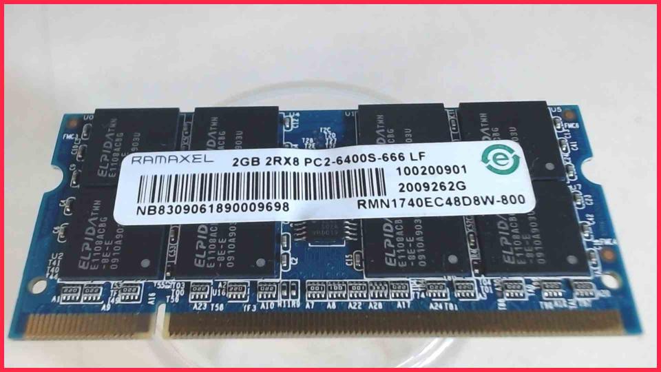 2GB DDR2 memory Ram Ramaxel PC2-6400S-666 LF HP ProBook 4710s