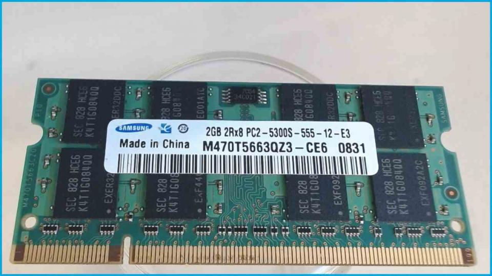 2GB DDR2 memory Ram Samsung PC2-5300S-555-12-E3 Amilo Pi 2540 P55IM5