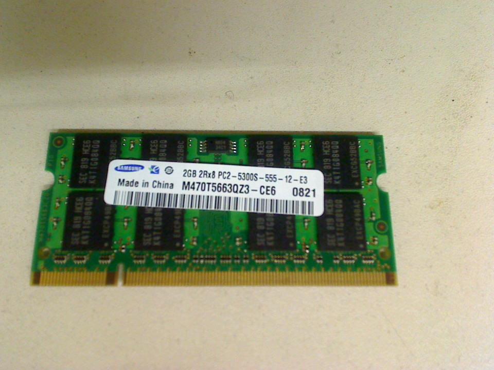 2GB DDR2 memory Ram Samsung PC2-5300S-555-12-E3 HP Compaq 8510P -2