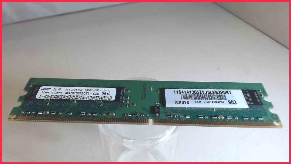 2GB DDR2 Arbeitsspeicher RAM Samsung PC2-5300U-555-12-E3 Esprimo E7935 E-Star4