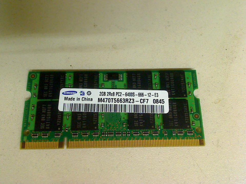 2GB DDR2 memory Ram Samsung PC2-6400S-12-E3 HP Compaq 8510P -2
