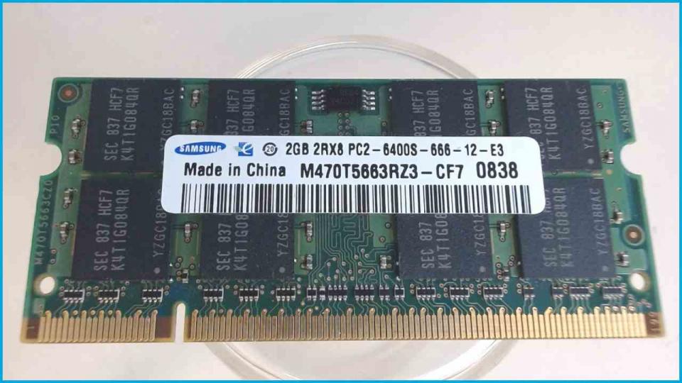 2GB DDR2 memory Ram Samsung PC2-6400S-12-E3 HP Compaq 8510W