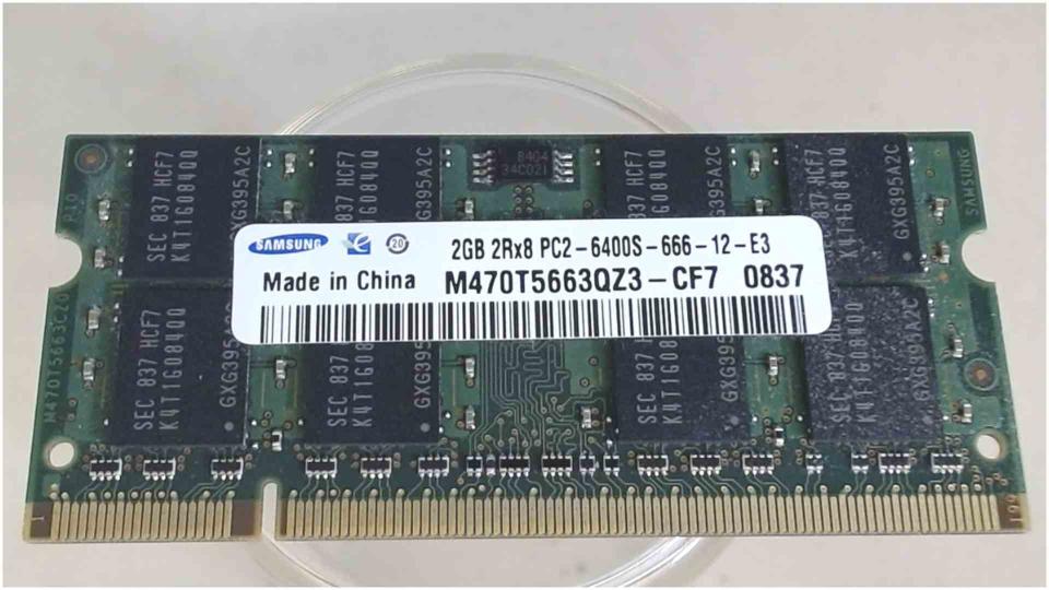 2GB DDR2 memory Ram Samsung PC2-6400S-666-12-E3 Amilo Li 3910 EF9