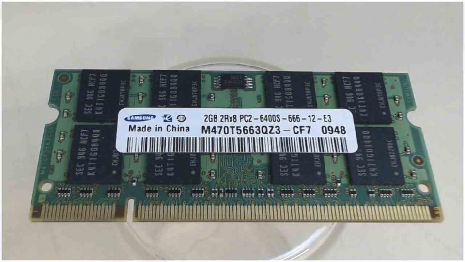 2GB DDR2 memory Ram Samsung PC2-6400S-666-12-E3 EliteBook 6930p -2