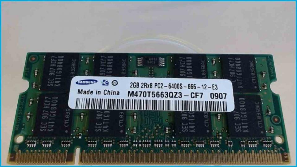 2GB DDR2 memory Ram Samsung PC2-6400S-666-12-E3 Satellite L300D-21L