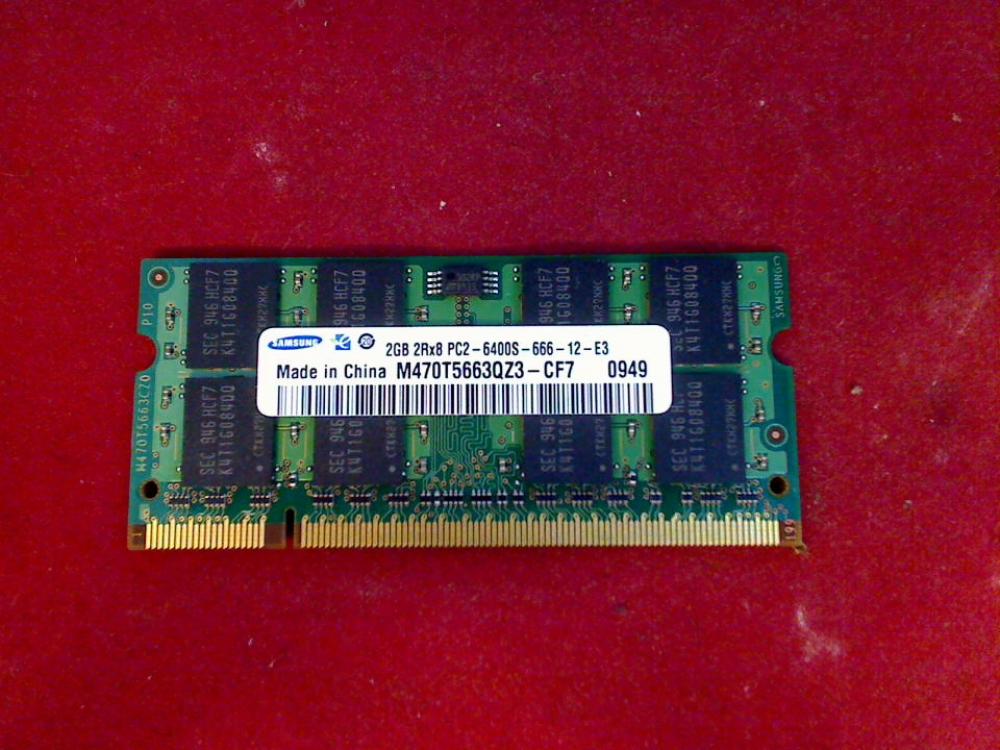 2GB DDR2 memory Ram Samsung PC2-6400S Fujitsu Pa 1510 (4)