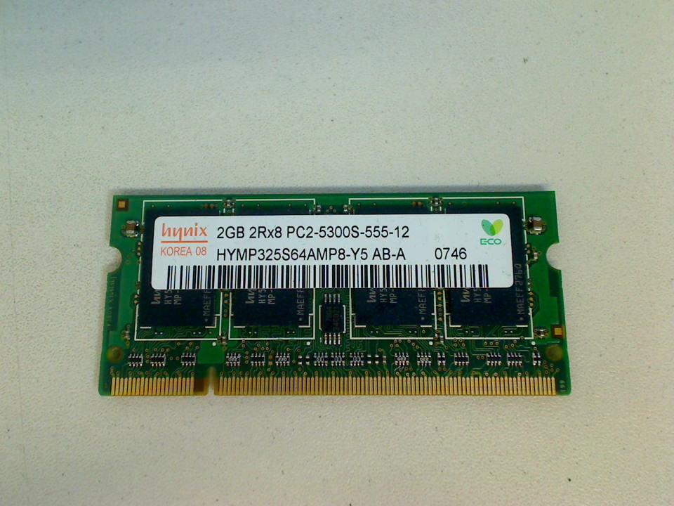 2GB DDR2 memory Ram hynix PC2-5300S-555-12 Dell Latitude XT PP12S