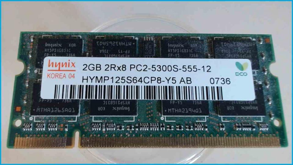 2GB DDR2 memory Ram hynix PC2-5300S-555-12 Lenovo ThinkPad R61 7743