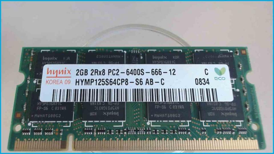 2GB DDR2 memory Ram hynix PC2-6400S-666-12 Akoya P6612 MD97110