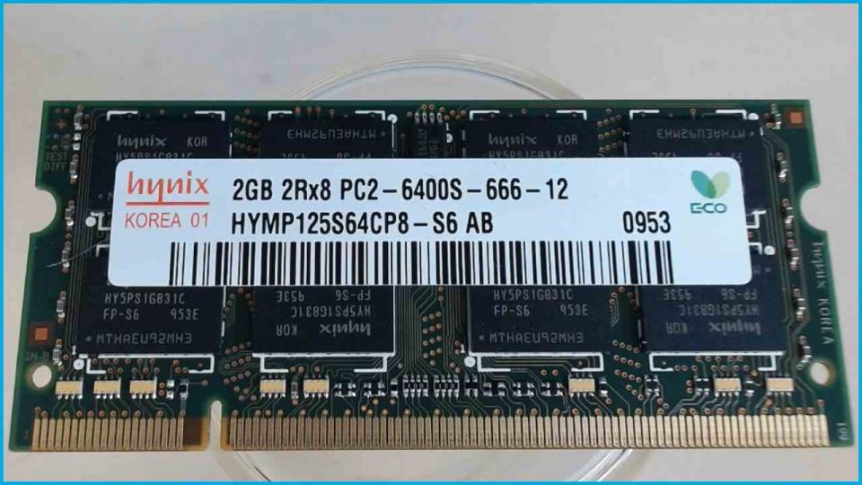 2GB DDR2 memory Ram hynix PC2-6400S-666-12 Asus K70A (2)