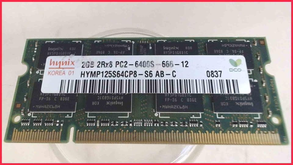 2GB DDR2 memory Ram hynix PC2-6400S-666-12 Asus X73S