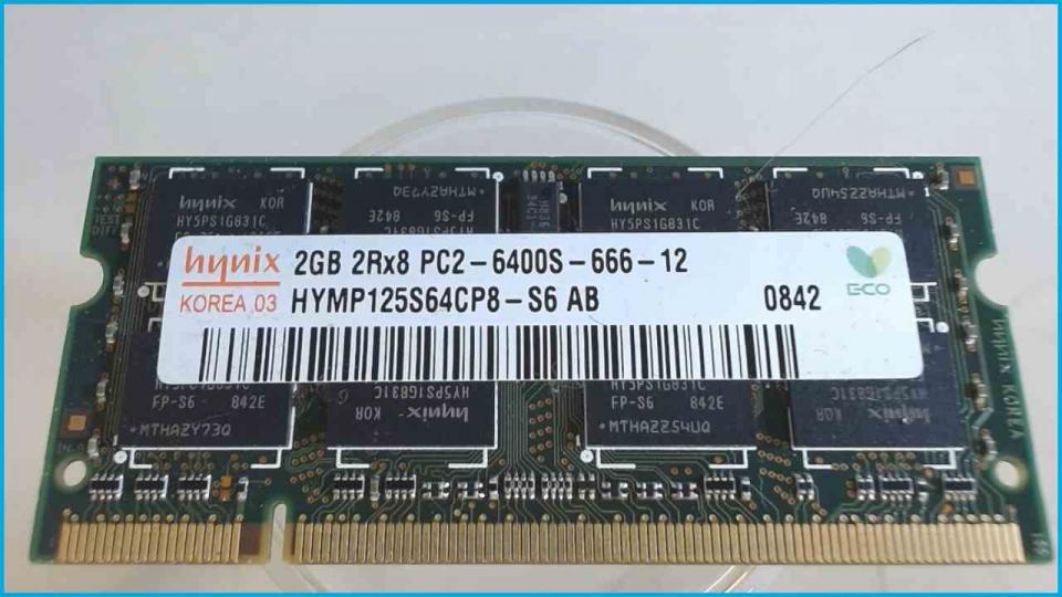 2GB DDR2 memory Ram hynix PC2-6400S-666-12 Dell XPS M1710 PP05XB