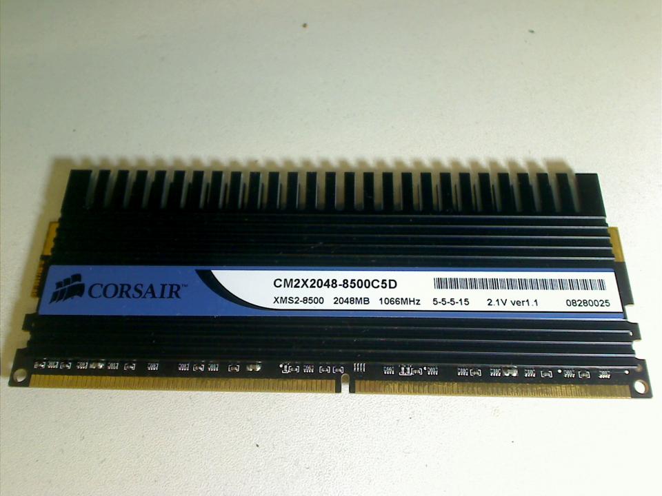 2GB DDR2 Ram 1066MHz Corsair CM2X2048-8500C5D