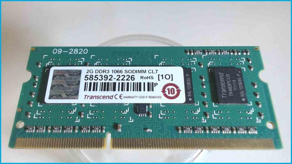2GB DDR3 Memory RAM 1066 SODIMM CL7 Packard Bell Easynote P7YS0 LS11HR
