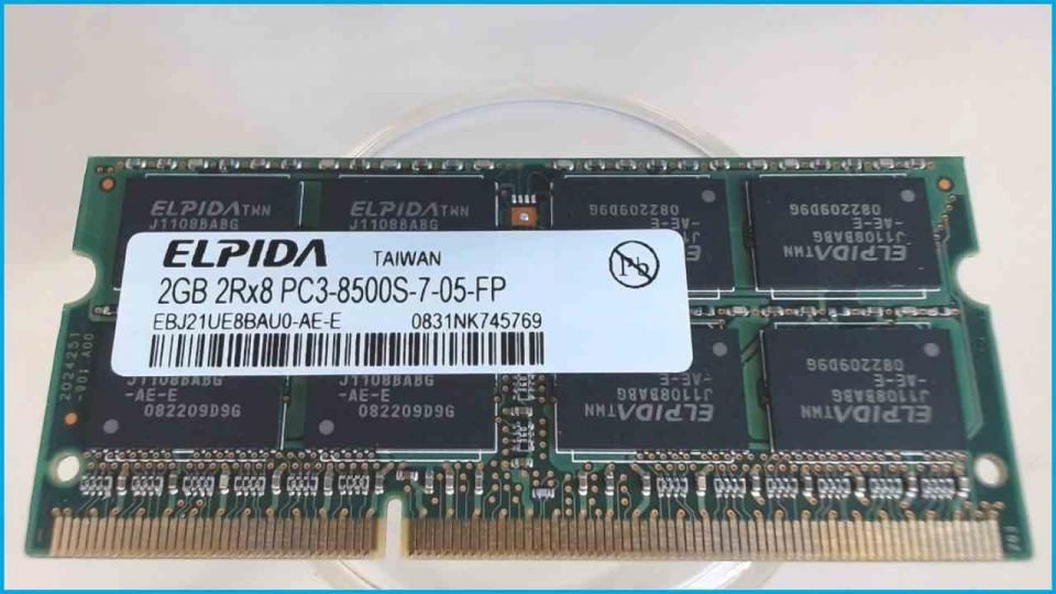 2GB DDR3 Memory RAM ELPIDA PC3-8500S-7-05-FP LifeBook E8420