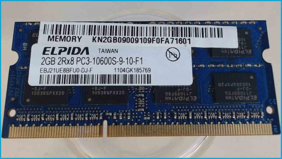 2GB DDR3 Memory RAM Elpida PC3-10600S-9-10-F1 Akoya MD98780 E6222