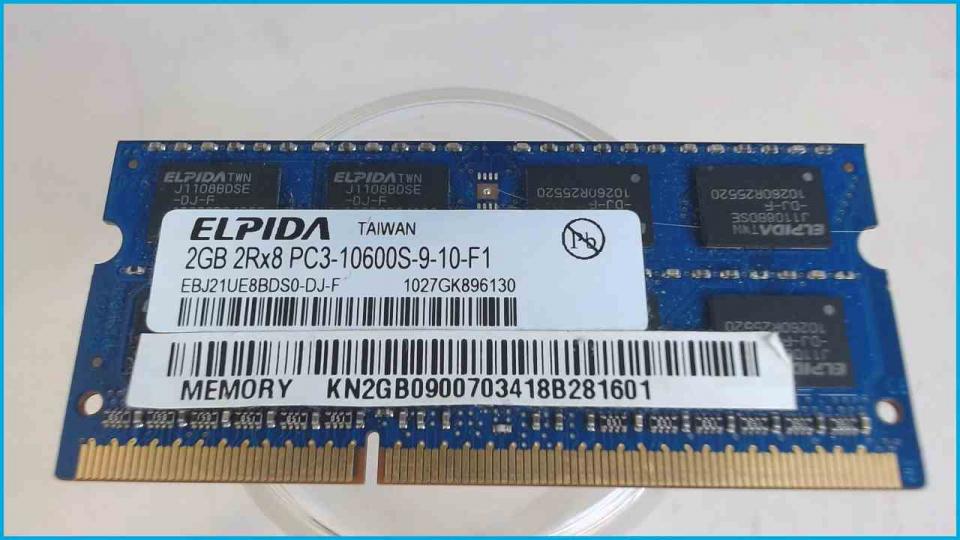 2GB DDR3 Memory RAM Elpida PC3-10600S-9-10-F1 Travelmate 5542G PEW56