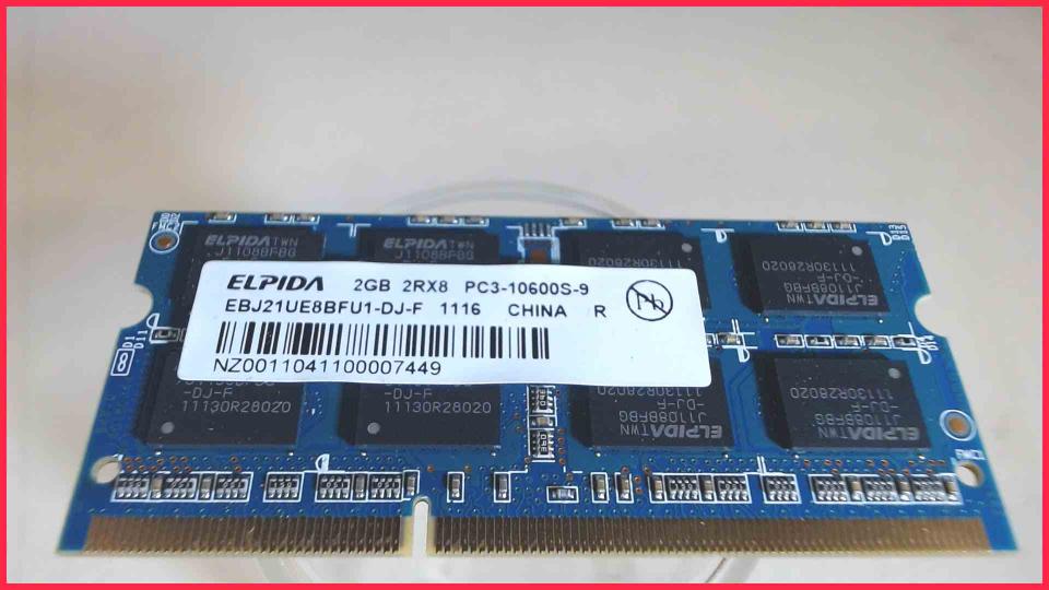 2GB DDR3 Memory RAM Elpida PC3-10600S-9 HP 635 TPN-F104 -5