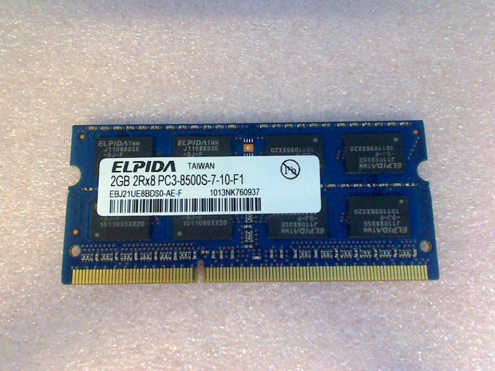 2GB DDR3 Memory RAM Elpida PC3-8500S Fujitsu Esprimo U9210 S118D