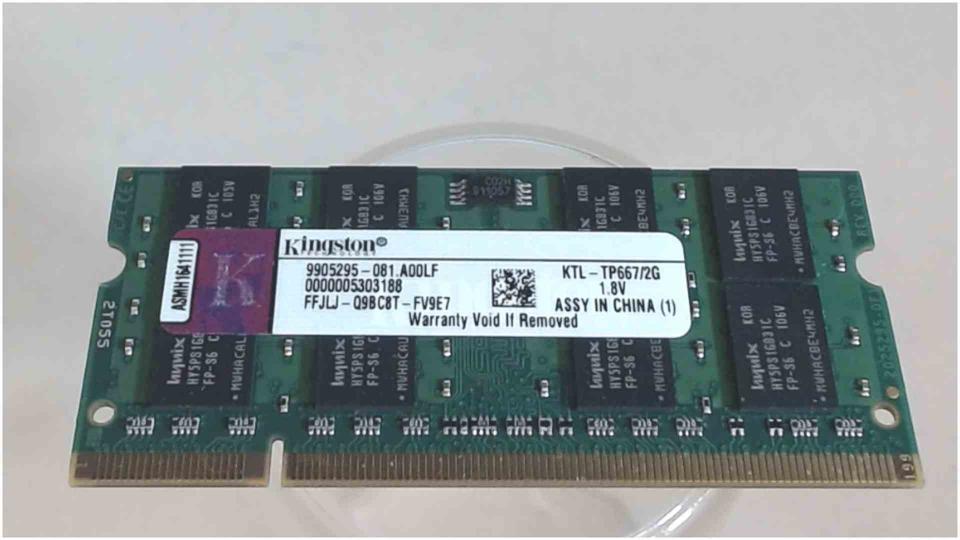 2GB DDR3 Memory RAM Kingston KTL-TP667/2G IBM ThinkPad T60 1952