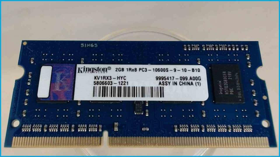 2GB DDR3 Memory RAM Kingston PC3-10600S-9-10-B10 Samsung P560 NP-P560H