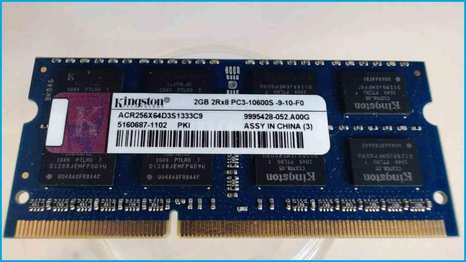 2GB DDR3 Memory RAM Kingston PC3-10600S-9-10-F0 EasyNote MS2291 LM91-RB