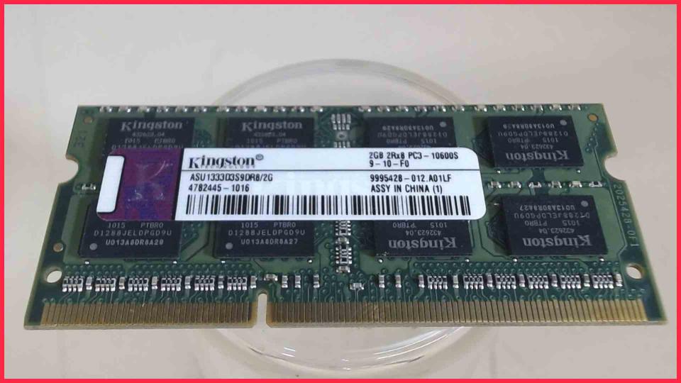 2GB DDR3 Memory RAM Kingston PC3-10600S Asus G73J
