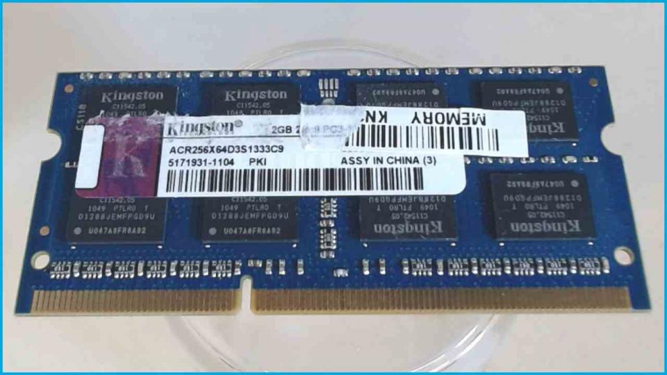 2GB DDR3 Memory RAM Kingston PC3-10600S Fujitsu Lifebook E780 i7