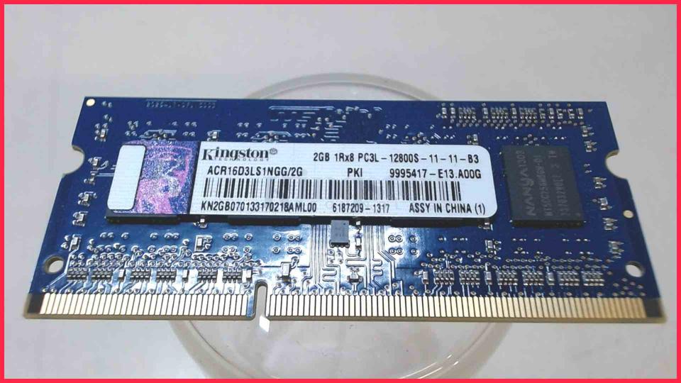 2GB DDR3 Memory RAM Kingston PC3L-12800S EasyNote TE69KB MS2384 -2