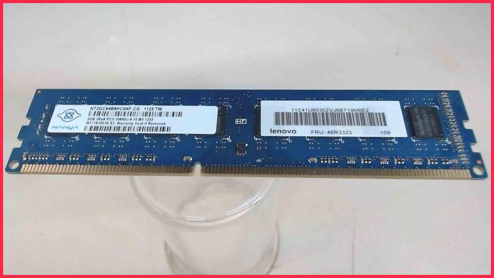 2GB DDR3 Arbeitsspeicher RAM Nanya PC3-10600U-9-10-B0 ThinkCentre M58 6258 D3G