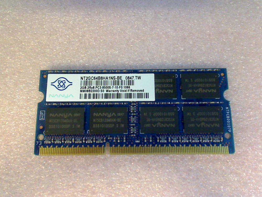 2GB DDR3 Memory RAM Nanya PC3-8500S Fujitsu Esprimo U9210 S118D
