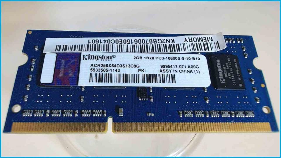 2GB DDR3 Memory RAM PC3-10600S-9-10-B10 Lenovo ThinkPad SL510 2847