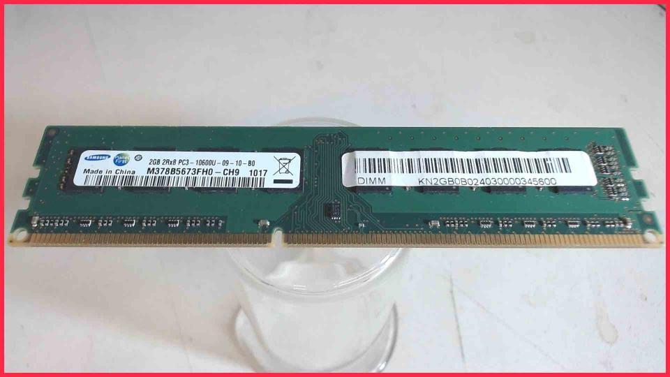 2GB DDR3 Arbeitsspeicher RAM PC3-10600U-09-10-B0 Samsung M378B5673FH0-CH9