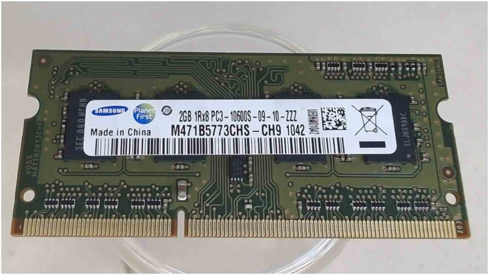 2GB DDR3 Memory RAM Samsung PC3-10600S-09-10-ZZZ Asus K72D