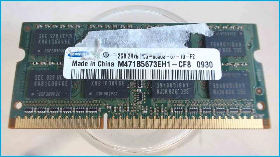 2GB DDR3 Memory RAM Samsung PC3-8500S-07-10-F2 Clevo Terra W258HPQ